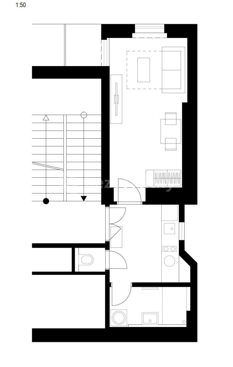 Prenájom bytu 1-izbový 30 m², Praha, Praha Prenájom bytu 1-izbový 30 m², Praha, Praha