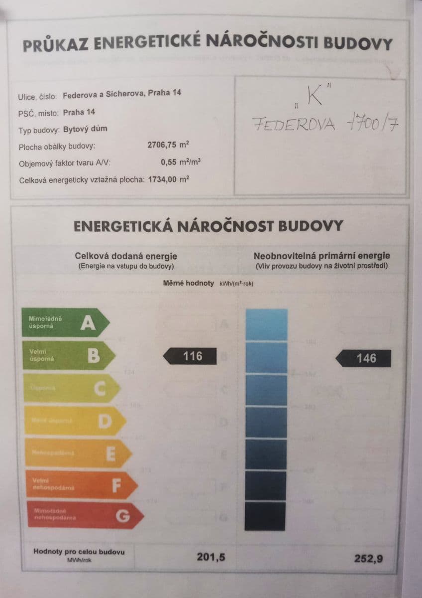 Predaj bytu 2-izbový 52 m², Federova, Praha, Praha Predaj bytu 2-izbový 52 m², Federova, Praha, Praha