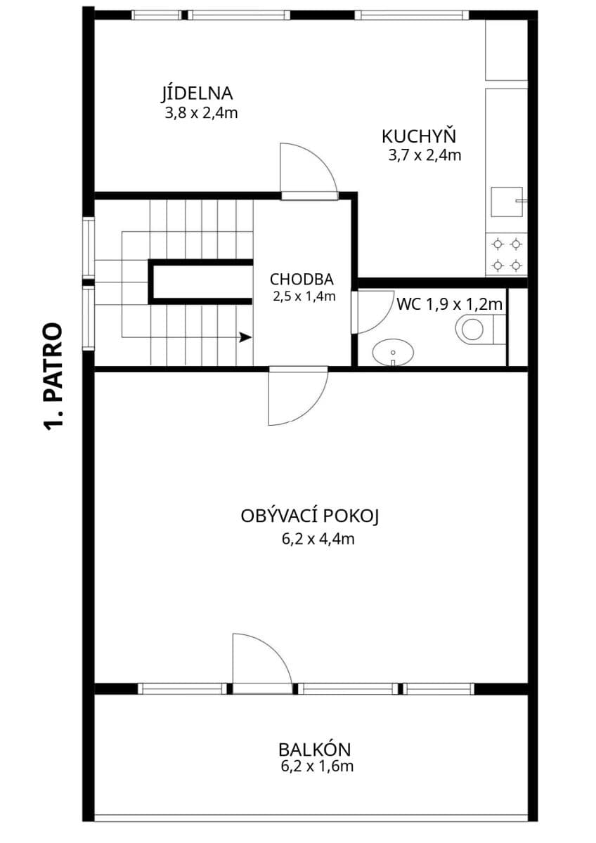 Predaj domu 180 m², pozemek 238 m², Marie Majerové, Teplice, Ústecký kraj Predaj domu 180 m², pozemek 238 m², Marie Majerové, Teplice, Ústecký kraj