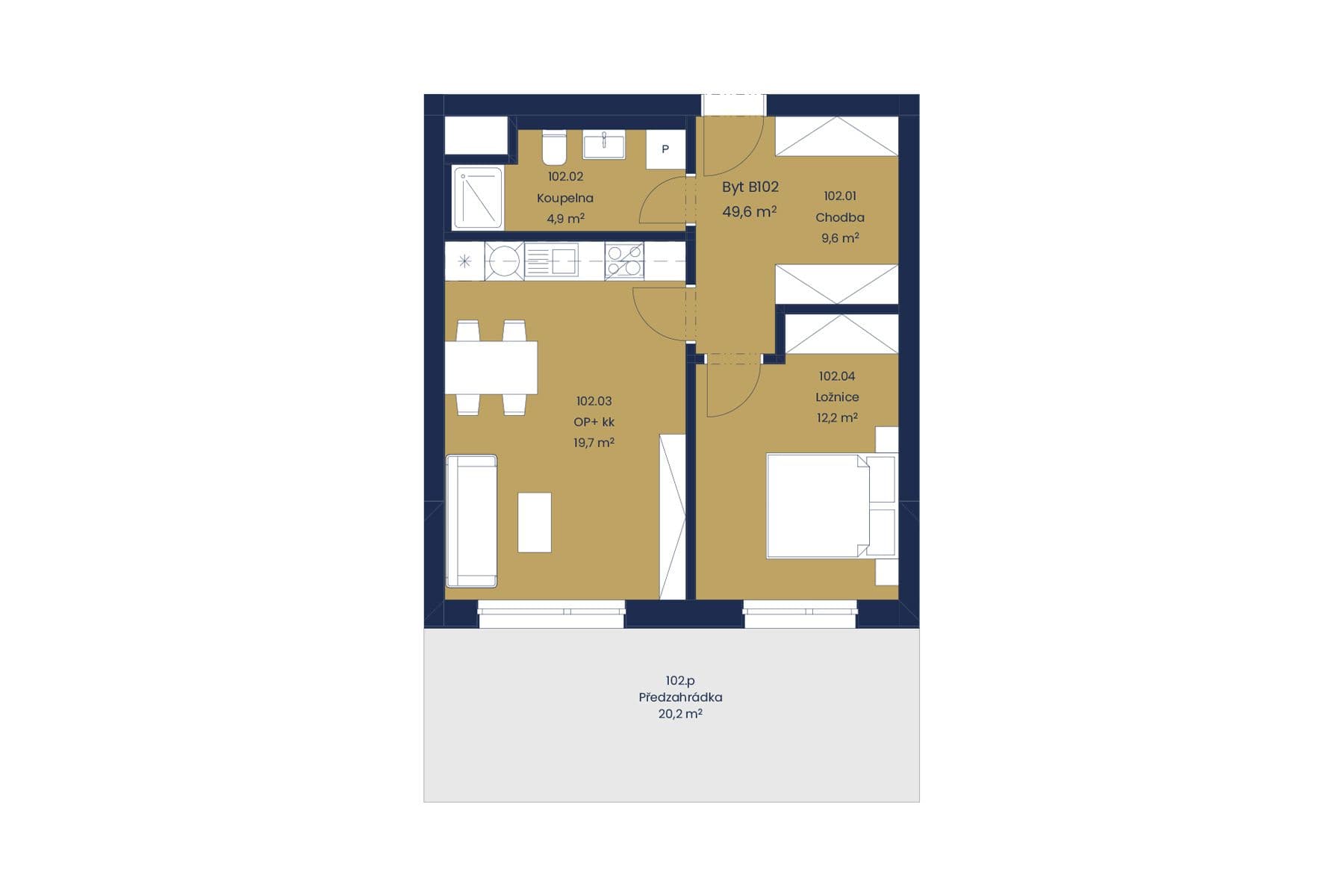 Predaj bytu 2-izbový 50 m², Huťská, Kladno, Středočeský kraj Predaj bytu 2-izbový 50 m², Huťská, Kladno, Středočeský kraj