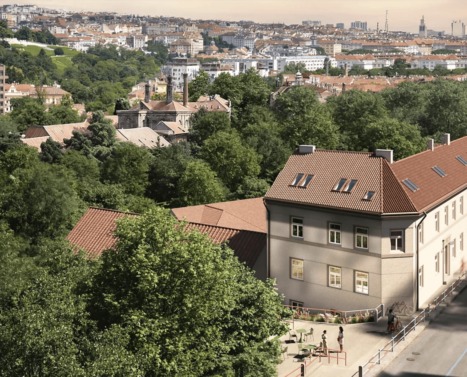Prenájom bytu 1-izbový 34 m², Boleslavova, Praha, Praha Prenájom bytu 1-izbový 34 m², Boleslavova, Praha, Praha