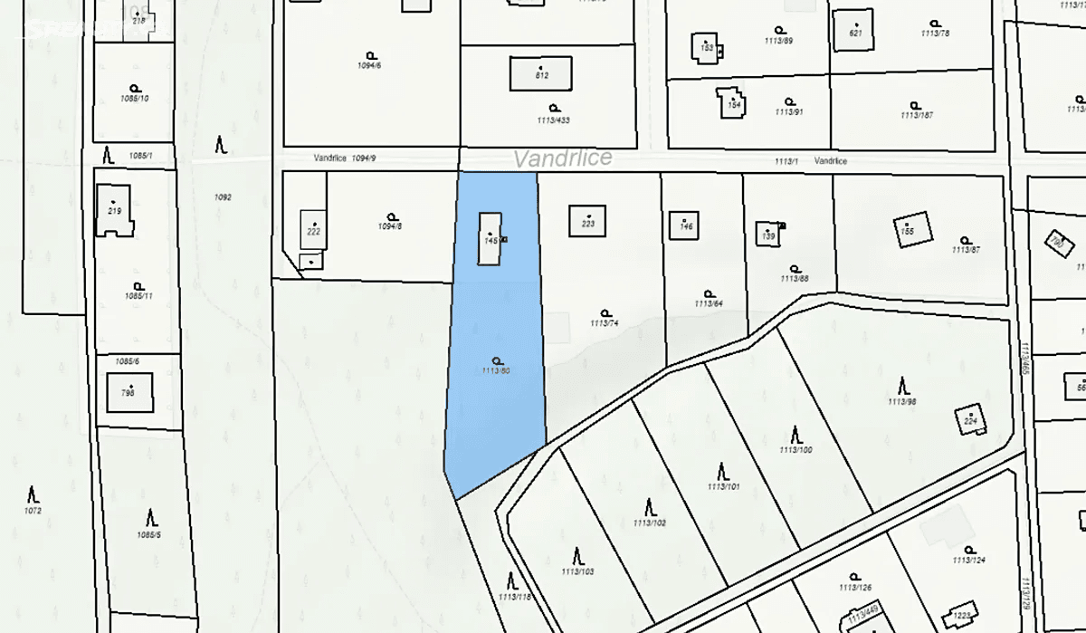 Predaj pozemku 1.679 m², Líšnice, Středočeský kraj Predaj pozemku 1.679 m², Líšnice, Středočeský kraj