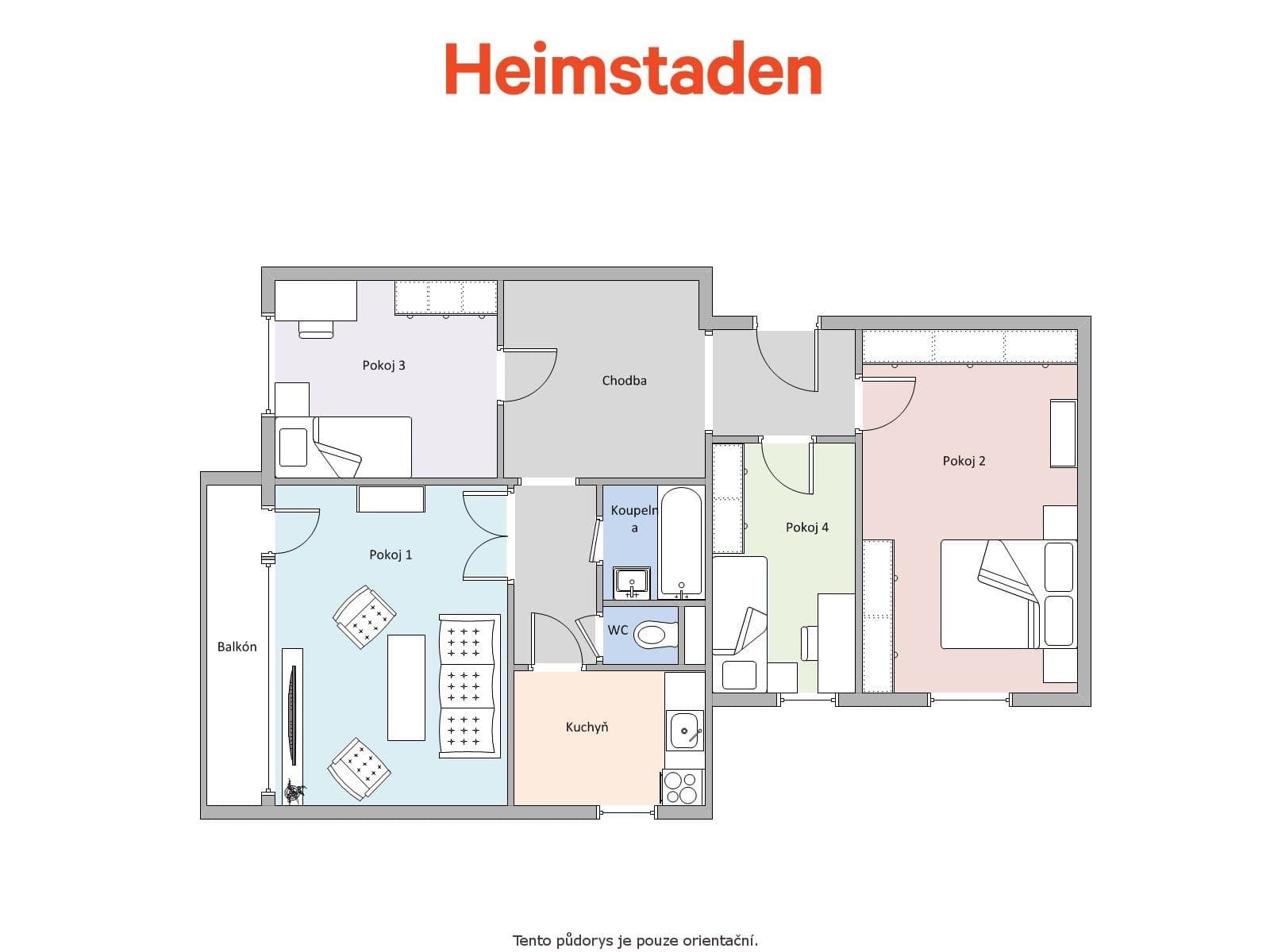 Prenájom bytu 4-izbový 87 m², Dr. Glazera, Horní Suchá, Moravskoslezský kraj Prenájom bytu 4-izbový 87 m², Dr. Glazera, Horní Suchá, Moravskoslezský kraj