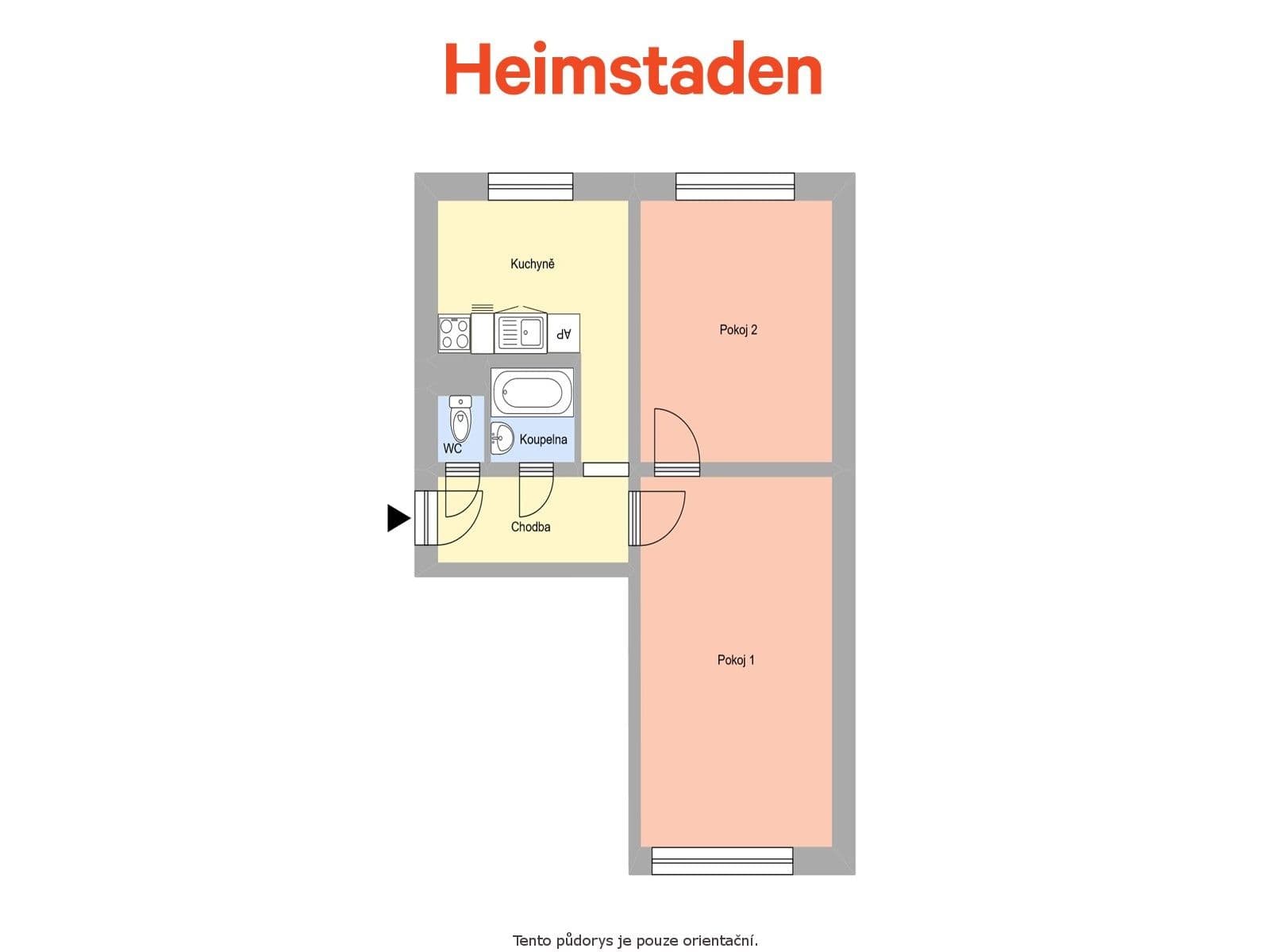 Prenájom bytu 2-izbový 49 m², Na Nábřeží, Havířov, Moravskoslezský kraj Prenájom bytu 2-izbový 49 m², Na Nábřeží, Havířov, Moravskoslezský kraj