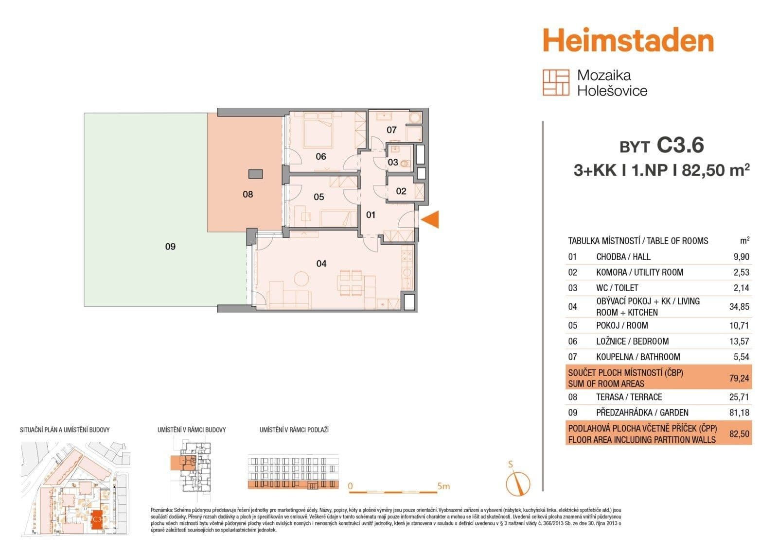 Prenájom bytu 3-izbový 92 m², Vrbenského, Praha, Praha Prenájom bytu 3-izbový 92 m², Vrbenského, Praha, Praha