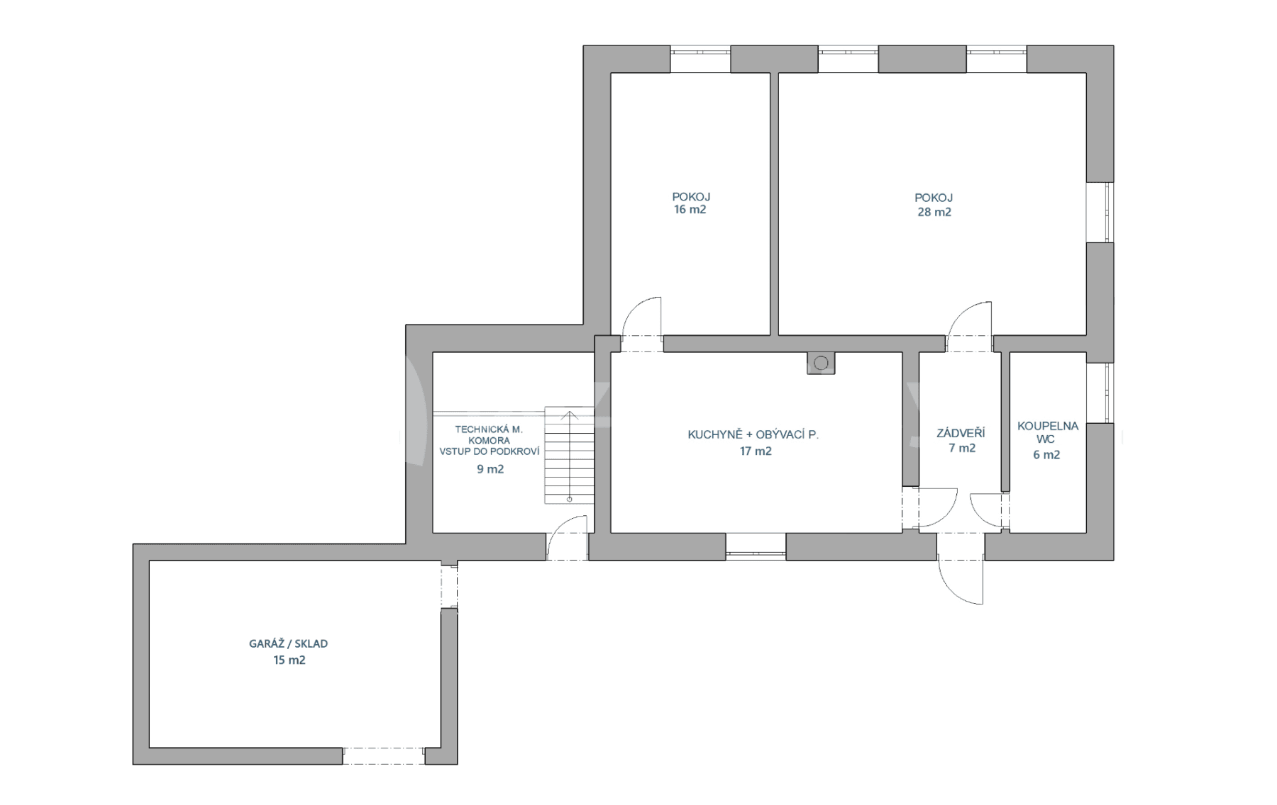 Predaj domu 83 m², pozemek 144 m², Myslkovice, Jihočeský kraj Predaj domu 83 m², pozemek 144 m², Myslkovice, Jihočeský kraj