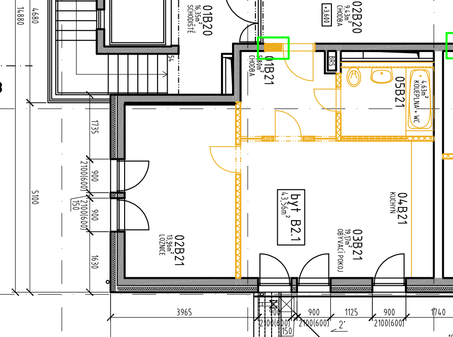 Prenájom bytu 2-izbový 45 m², Lumírova, Praha, Praha Prenájom bytu 2-izbový 45 m², Lumírova, Praha, Praha