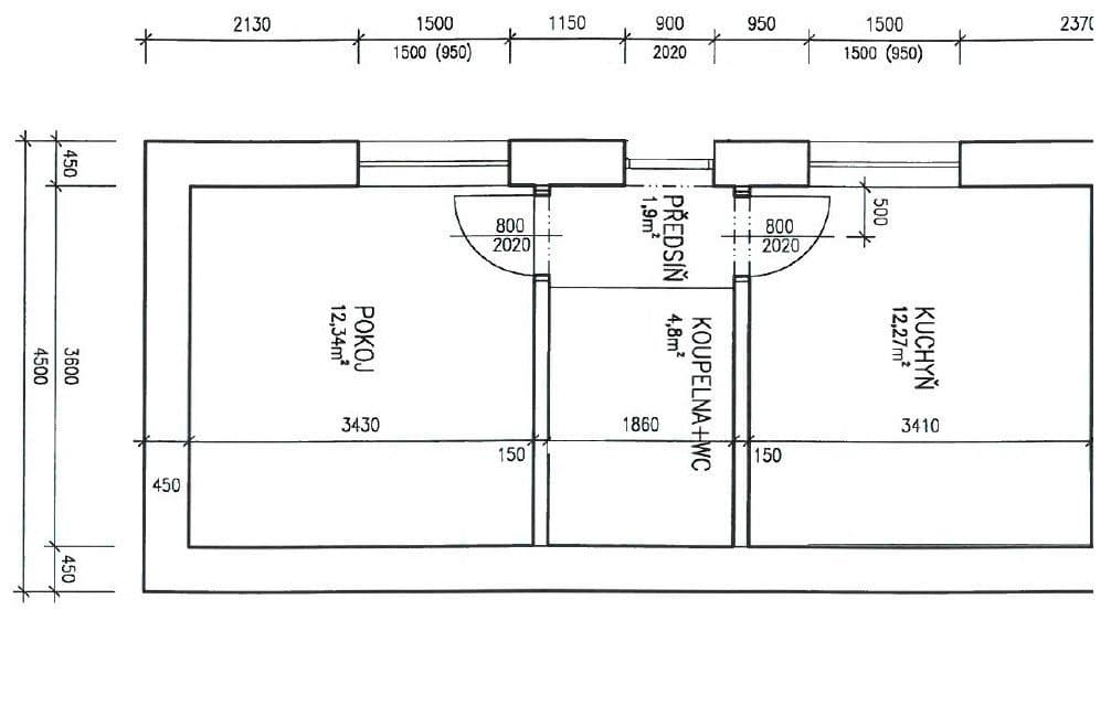 Prenájom bytu 1-izbový 31 m², Košinova, Brno, Jihomoravský kraj Prenájom bytu 1-izbový 31 m², Košinova, Brno, Jihomoravský kraj