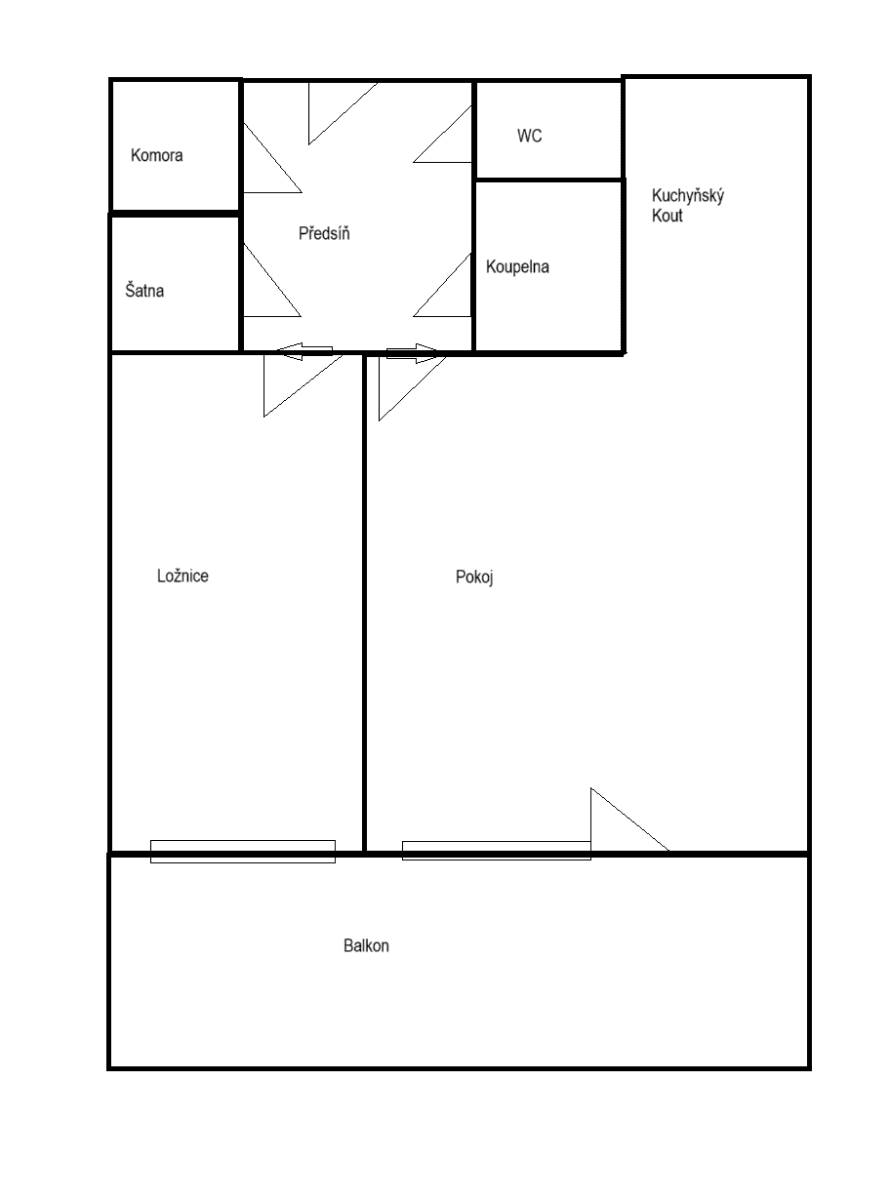 Prenájom bytu 2-izbový 46 m², Moldavská, Brno, Jihomoravský kraj Prenájom bytu 2-izbový 46 m², Moldavská, Brno, Jihomoravský kraj