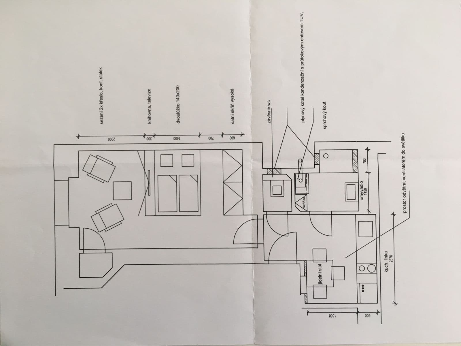Prenájom bytu 1-izbový 28 m², Na Hutích, Praha, Praha Prenájom bytu 1-izbový 28 m², Na Hutích, Praha, Praha