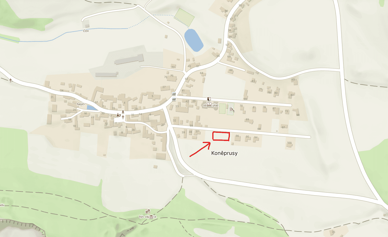 Predaj pozemku 720 m², Koněprusy, Středočeský kraj Predaj pozemku 720 m², Koněprusy, Středočeský kraj