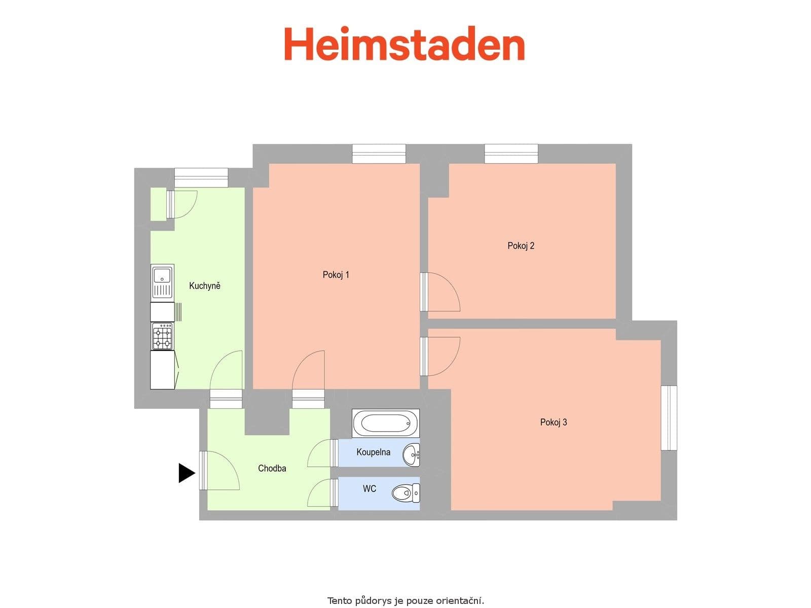 Prenájom bytu 3-izbový 73 m², Hlavní třída, Havířov, Moravskoslezský kraj Prenájom bytu 3-izbový 73 m², Hlavní třída, Havířov, Moravskoslezský kraj