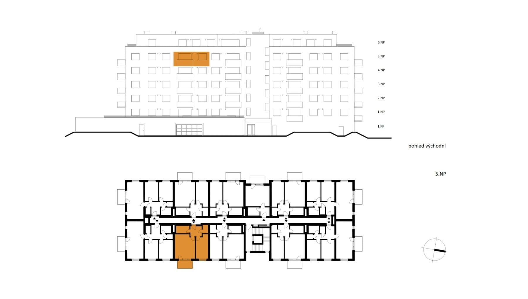 Prenájom bytu 2-izbový 54 m², Sedlářova, Praha, Praha Prenájom bytu 2-izbový 54 m², Sedlářova, Praha, Praha