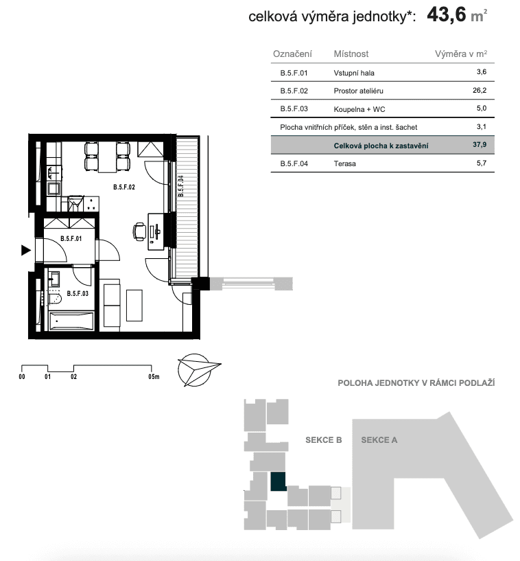 Prenájom bytu 1-izbový 44 m², třída Generála Píky, Brno, Jihomoravský kraj Prenájom bytu 1-izbový 44 m², třída Generála Píky, Brno, Jihomoravský kraj