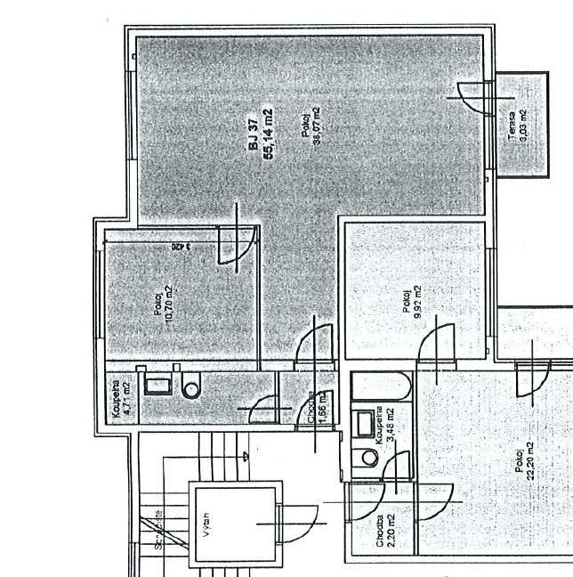 Prenájom bytu 2-izbový 55 m², Braunerova, Praha, Praha Prenájom bytu 2-izbový 55 m², Braunerova, Praha, Praha