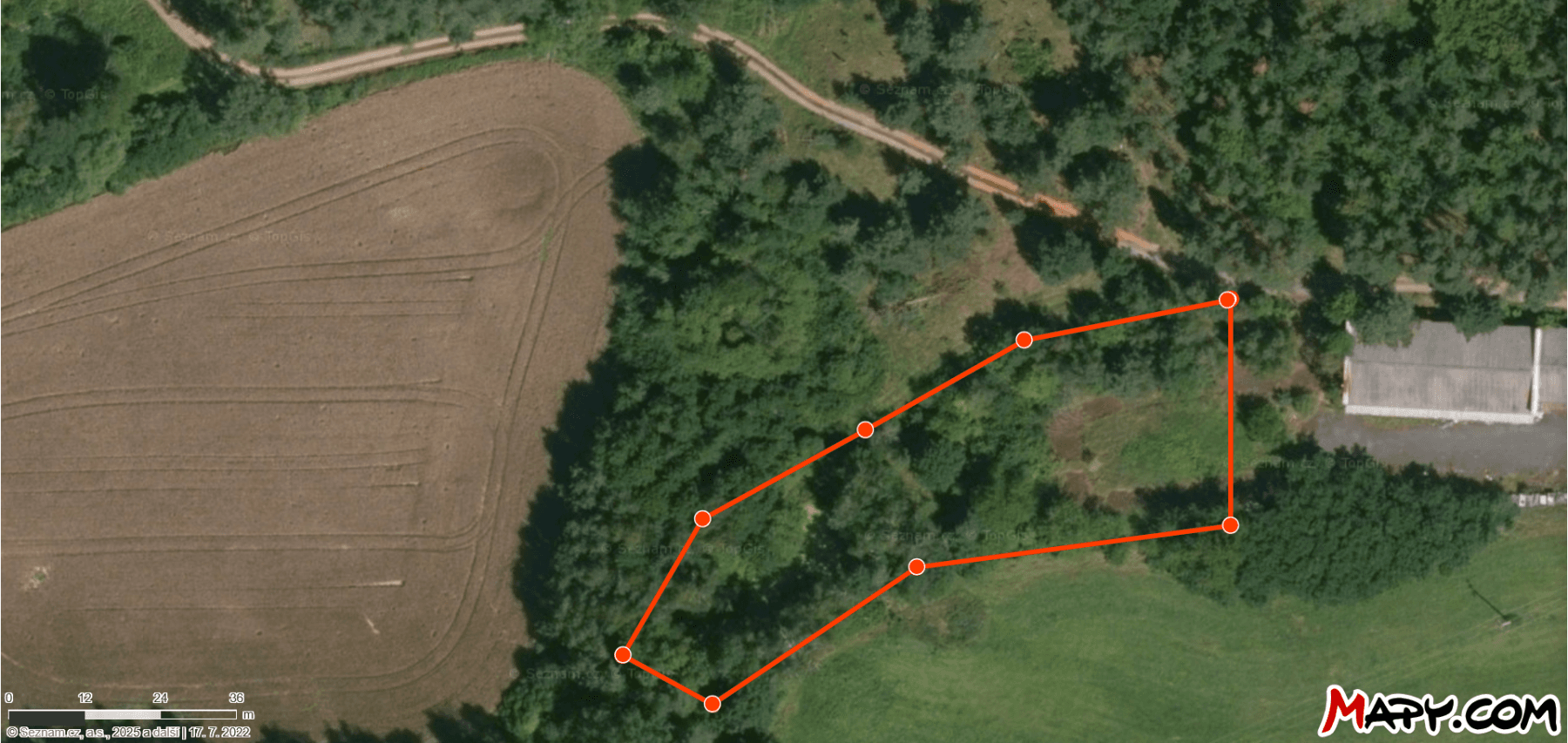 Predaj pozemku 2.065 m², Svatý Jan, Středočeský kraj Predaj pozemku 2.065 m², Svatý Jan, Středočeský kraj