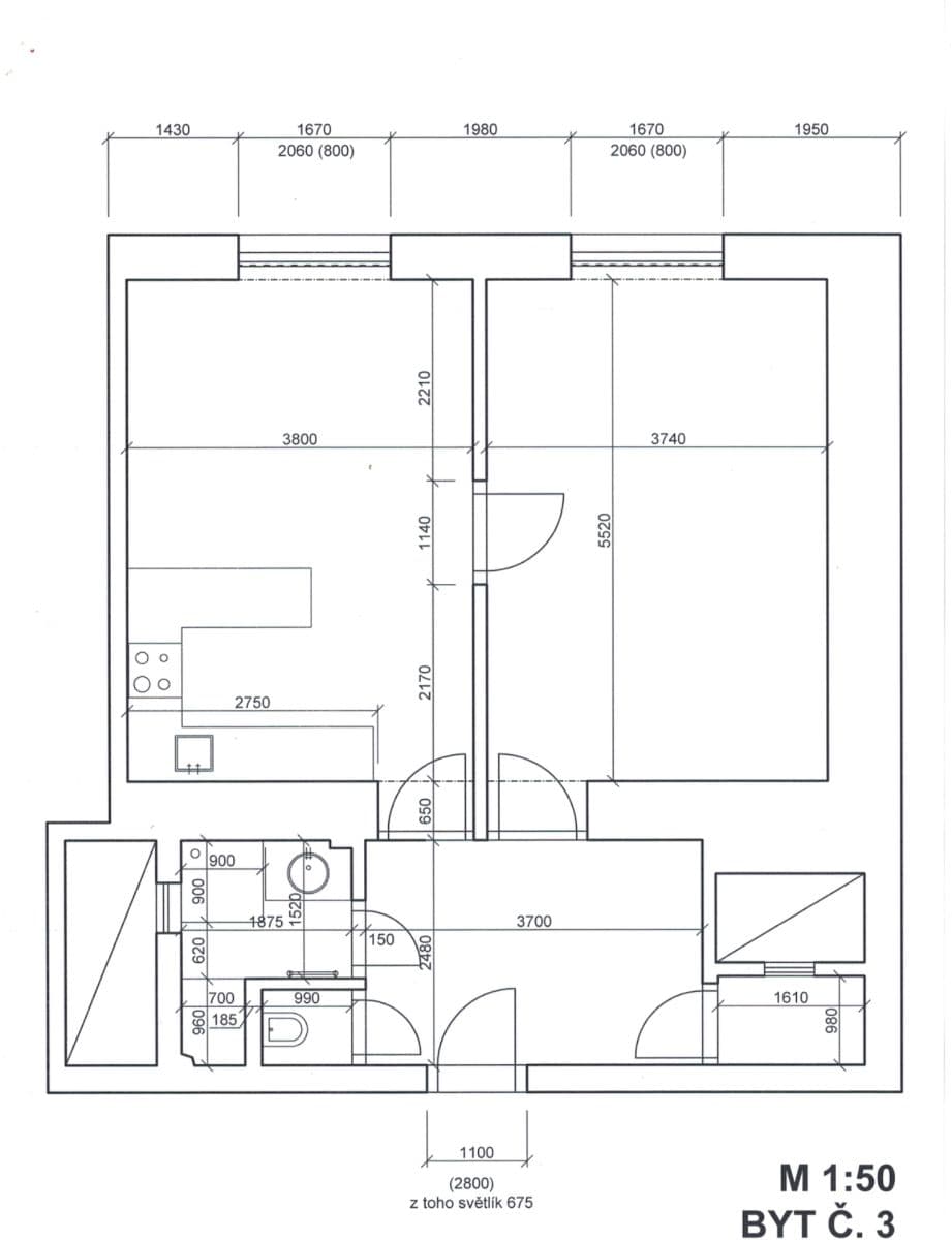 Prenájom bytu 2-izbový 59 m², Havlíčkova, Pardubice, Pardubický kraj Prenájom bytu 2-izbový 59 m², Havlíčkova, Pardubice, Pardubický kraj