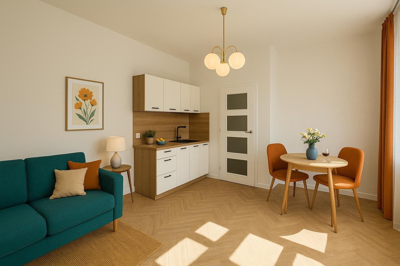 Prenájom bytu 1-izbový 24 m², Na Dolinách, Praha, Praha Prenájom bytu 1-izbový 24 m², Na Dolinách, Praha, Praha