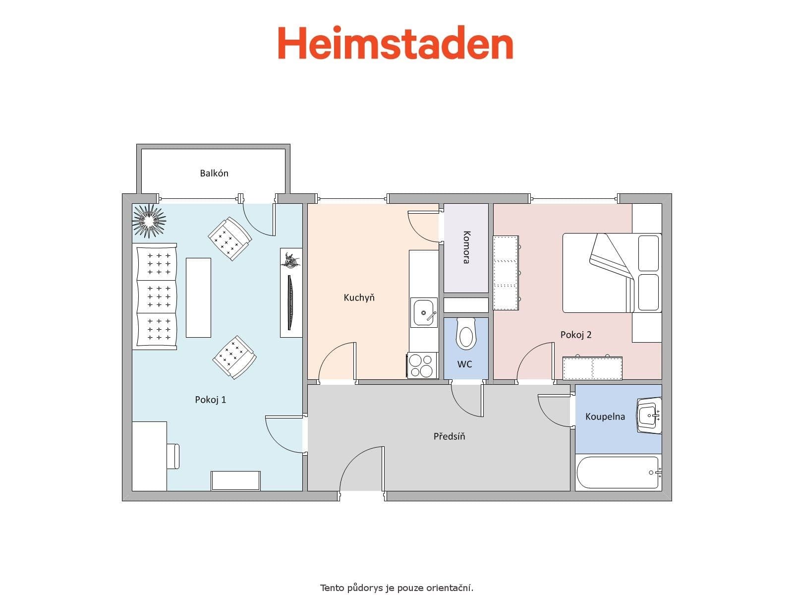 Prenájom bytu 2-izbový 56 m², Einsteinova, Karviná, Moravskoslezský kraj Prenájom bytu 2-izbový 56 m², Einsteinova, Karviná, Moravskoslezský kraj