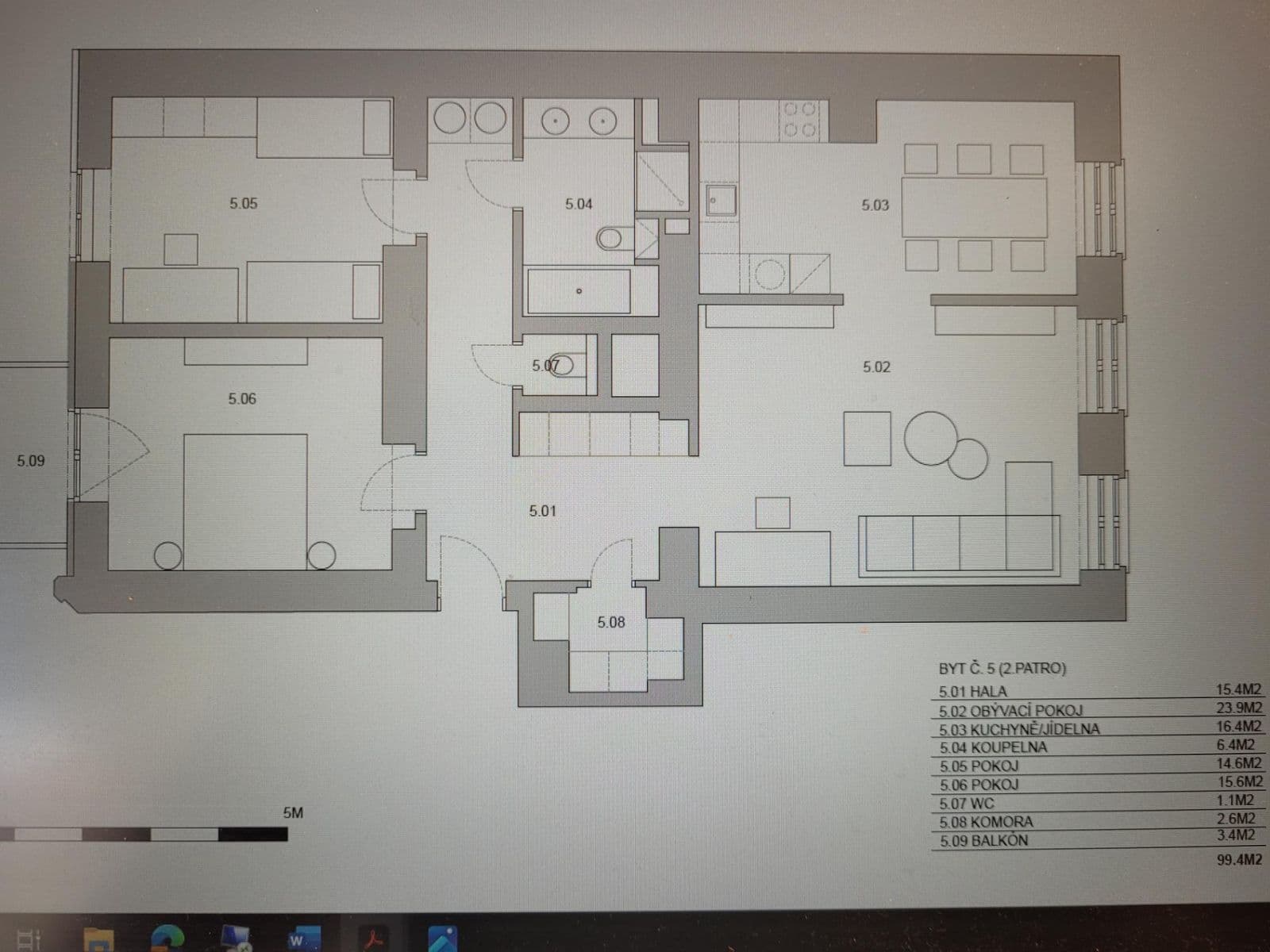 Prenájom bytu 4-izbový 99 m², Drtinova, Praha, Praha Prenájom bytu 4-izbový 99 m², Drtinova, Praha, Praha