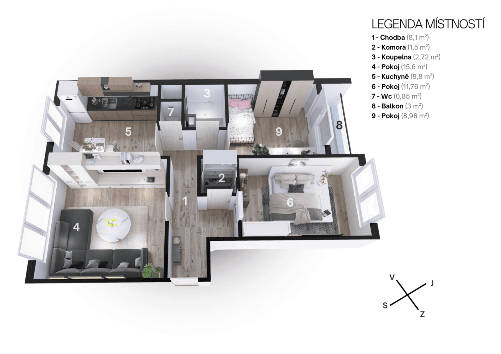 Predaj bytu 3-izbový 63 m², Galašova, Hranice, Olomoucký kraj Predaj bytu 3-izbový 63 m², Galašova, Hranice, Olomoucký kraj