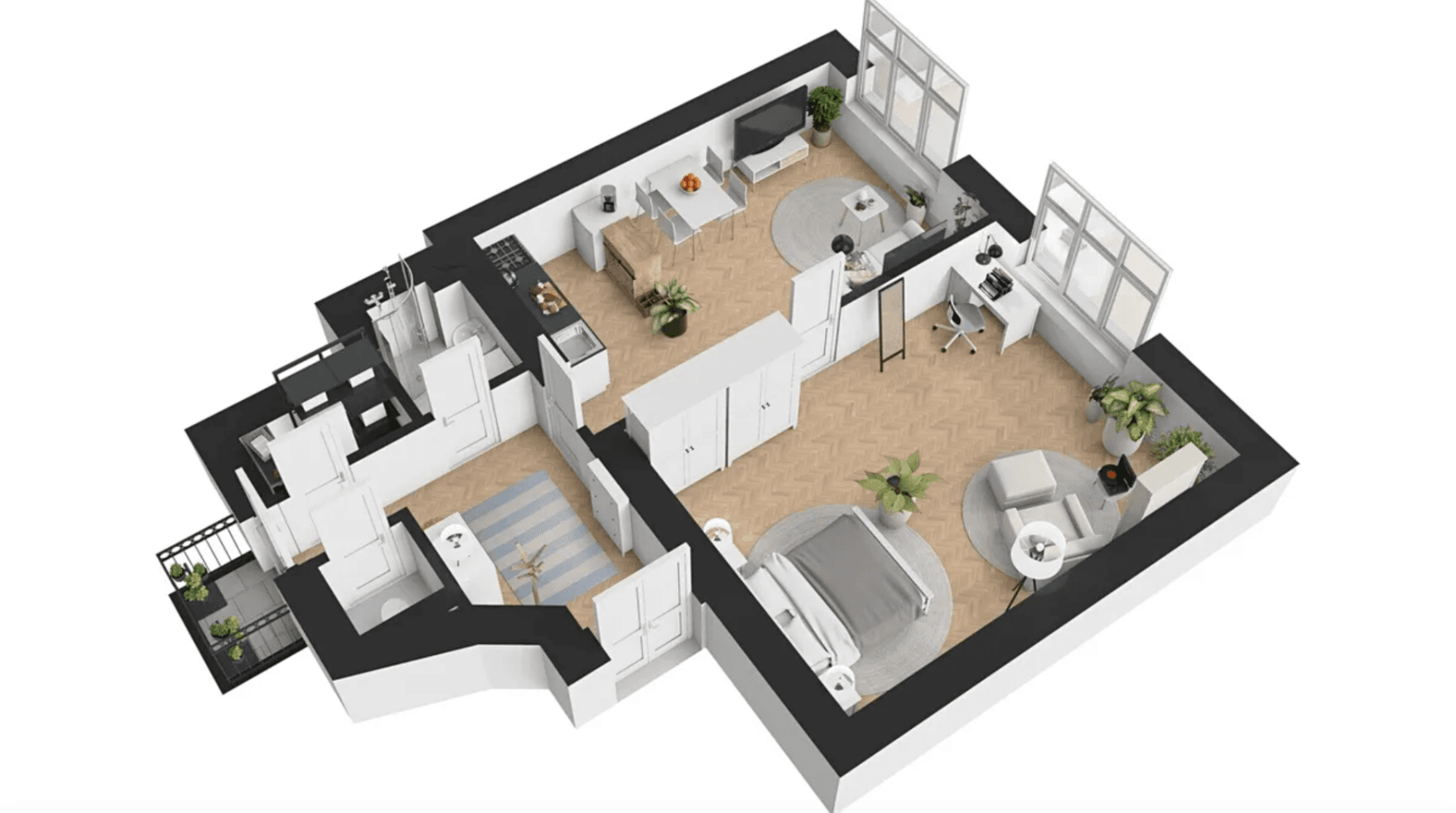 Prenájom bytu 2-izbový 60 m², Vršovická, Praha, Praha Prenájom bytu 2-izbový 60 m², Vršovická, Praha, Praha