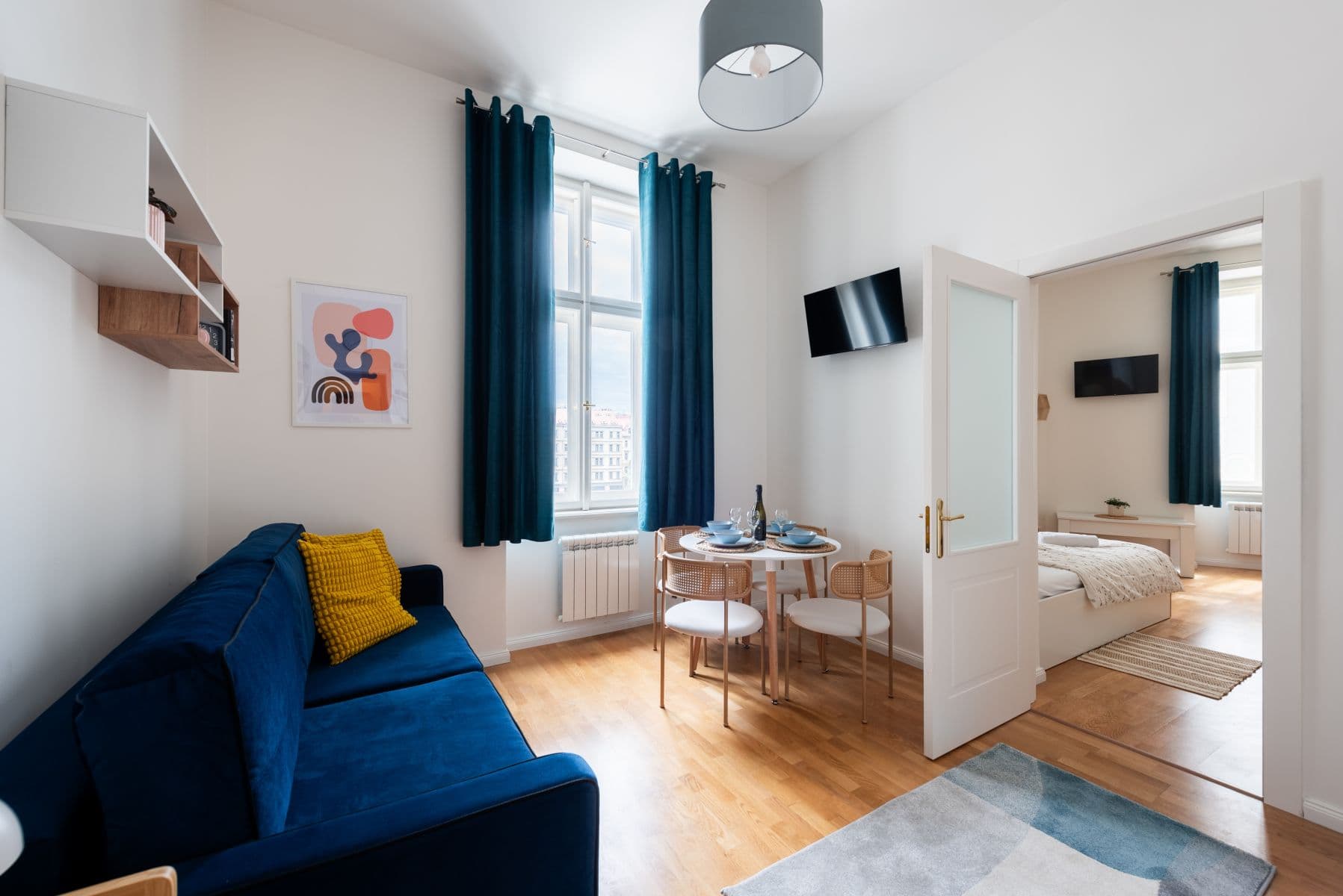 Prenájom bytu 52 m², Rubešova, Praha, Praha Prenájom bytu 52 m², Rubešova, Praha, Praha