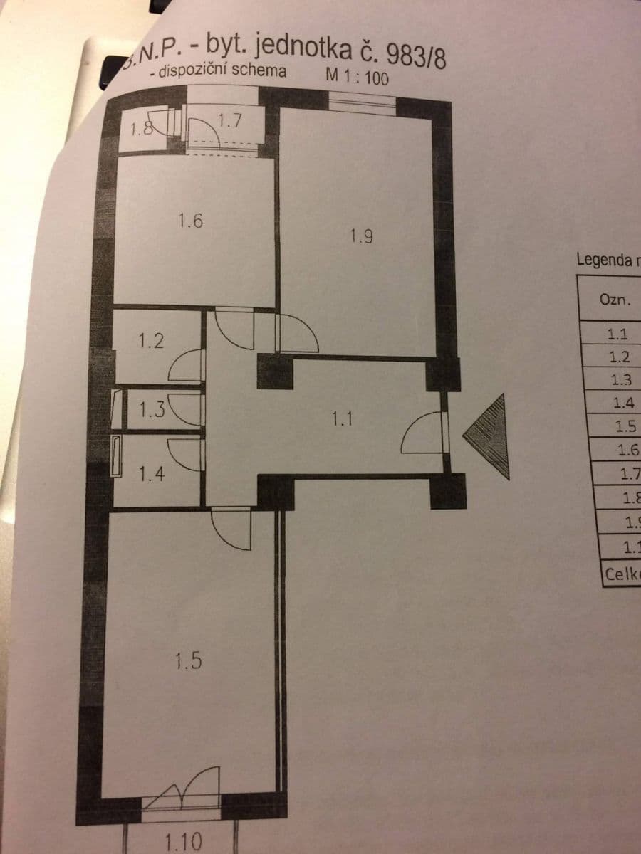 Prenájom bytu 68 m², Lounských, Praha, Praha Prenájom bytu 68 m², Lounských, Praha, Praha