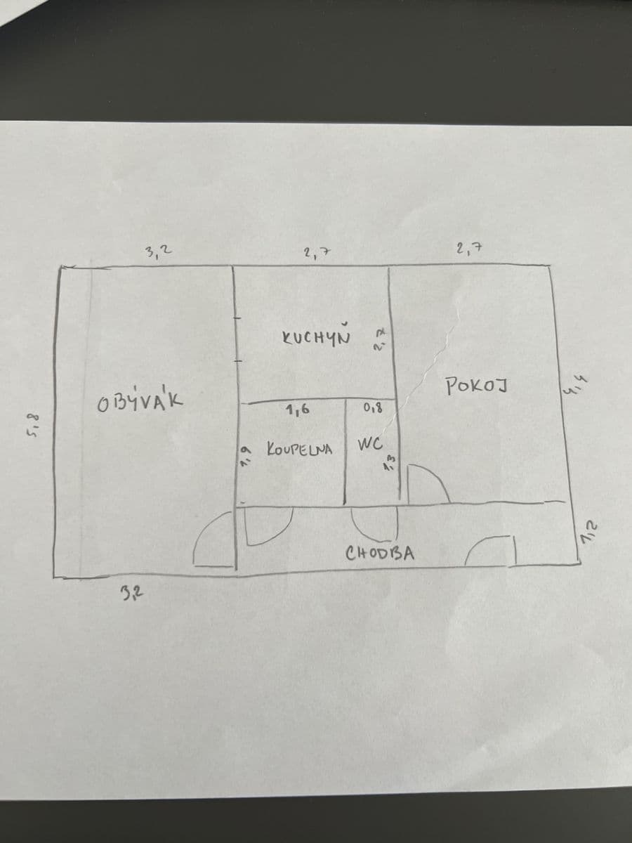 Prenájom bytu 2-izbový 52 m², Francouzská, Kladno, Středočeský kraj Prenájom bytu 2-izbový 52 m², Francouzská, Kladno, Středočeský kraj