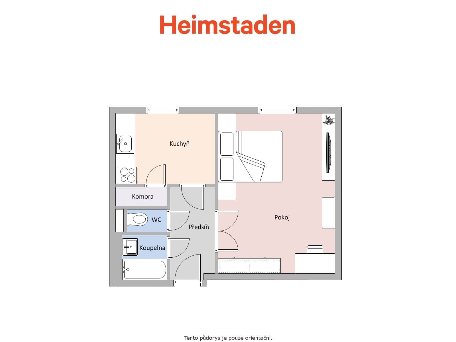 Prenájom bytu 1-izbový 35 m², Československé armády, Havířov, Moravskoslezský kraj Prenájom bytu 1-izbový 35 m², Československé armády, Havířov, Moravskoslezský kraj