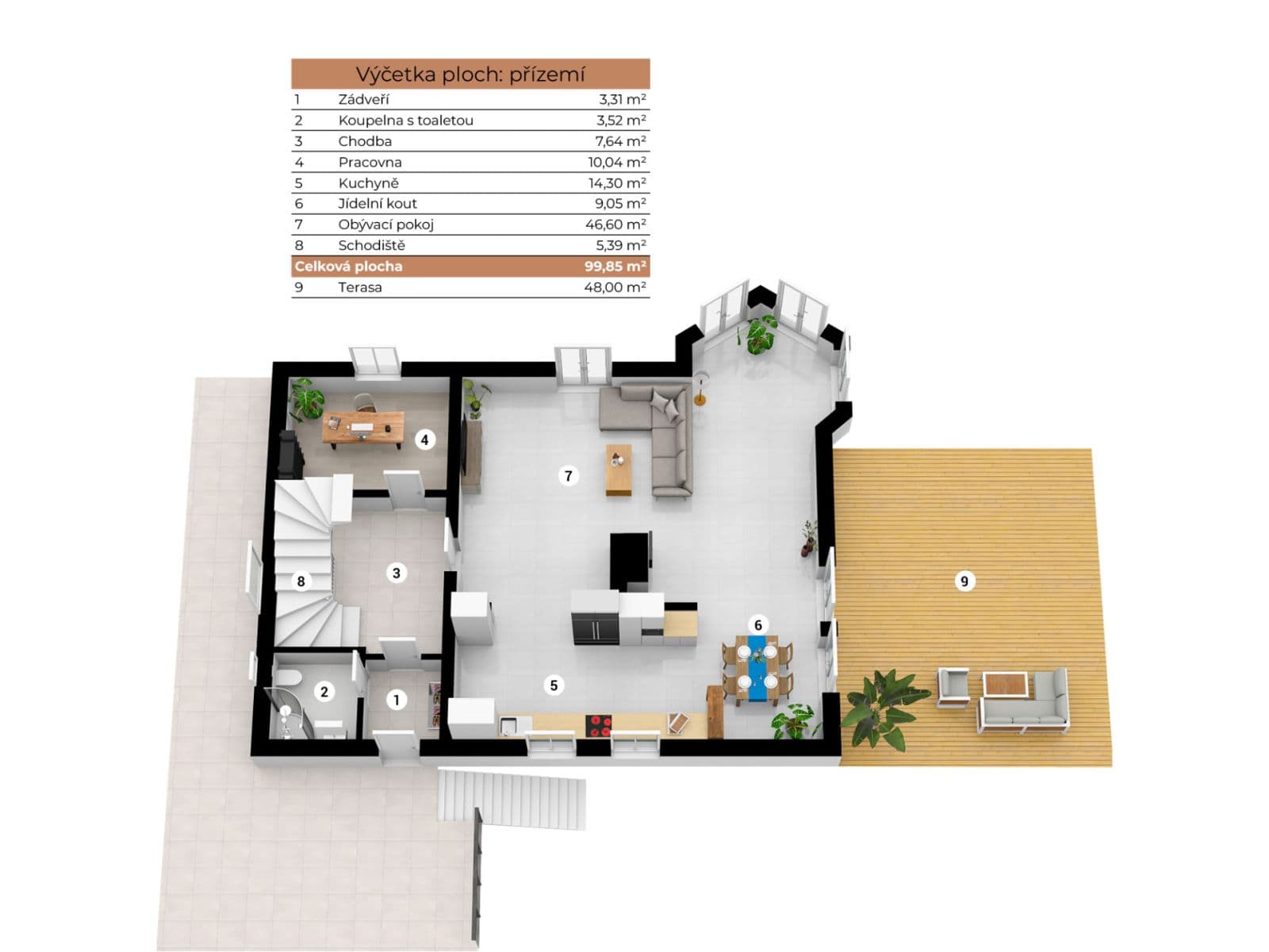 Predaj domu 246 m², pozemek 2.061 m², K Přívozu, Zdiby, Středočeský kraj Predaj domu 246 m², pozemek 2.061 m², K Přívozu, Zdiby, Středočeský kraj