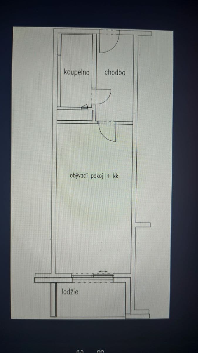 Prenájom bytu 1-izbový 39 m², Radimova, Praha, Praha Prenájom bytu 1-izbový 39 m², Radimova, Praha, Praha