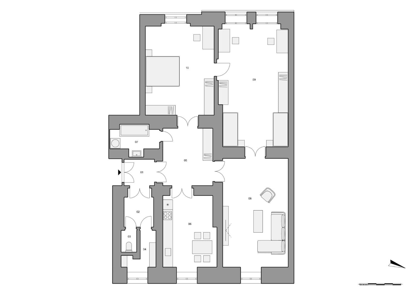 Predaj bytu 3-izbový 150 m², Karlínské náměstí, Praha, Praha Predaj bytu 3-izbový 150 m², Karlínské náměstí, Praha, Praha