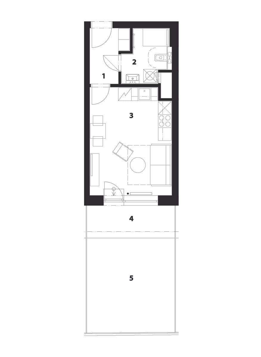 Prenájom bytu 1-izbový 28 m², Spolková, Brno, Jihomoravský kraj Prenájom bytu 1-izbový 28 m², Spolková, Brno, Jihomoravský kraj