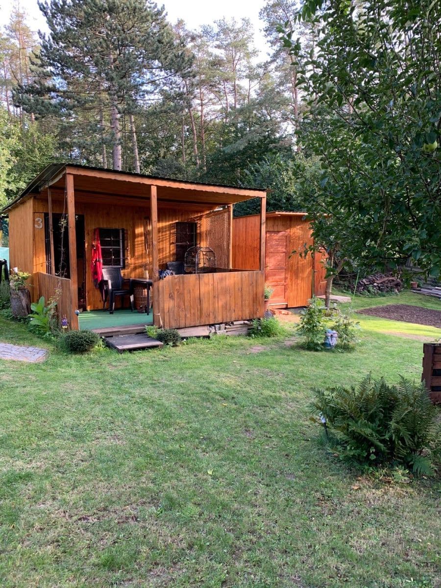 Predaj rekreačného objektu 12 m², pozemek 450 m², K Pazderkám, Praha, Praha Predaj rekreačného objektu 12 m², pozemek 450 m², K Pazderkám, Praha, Praha