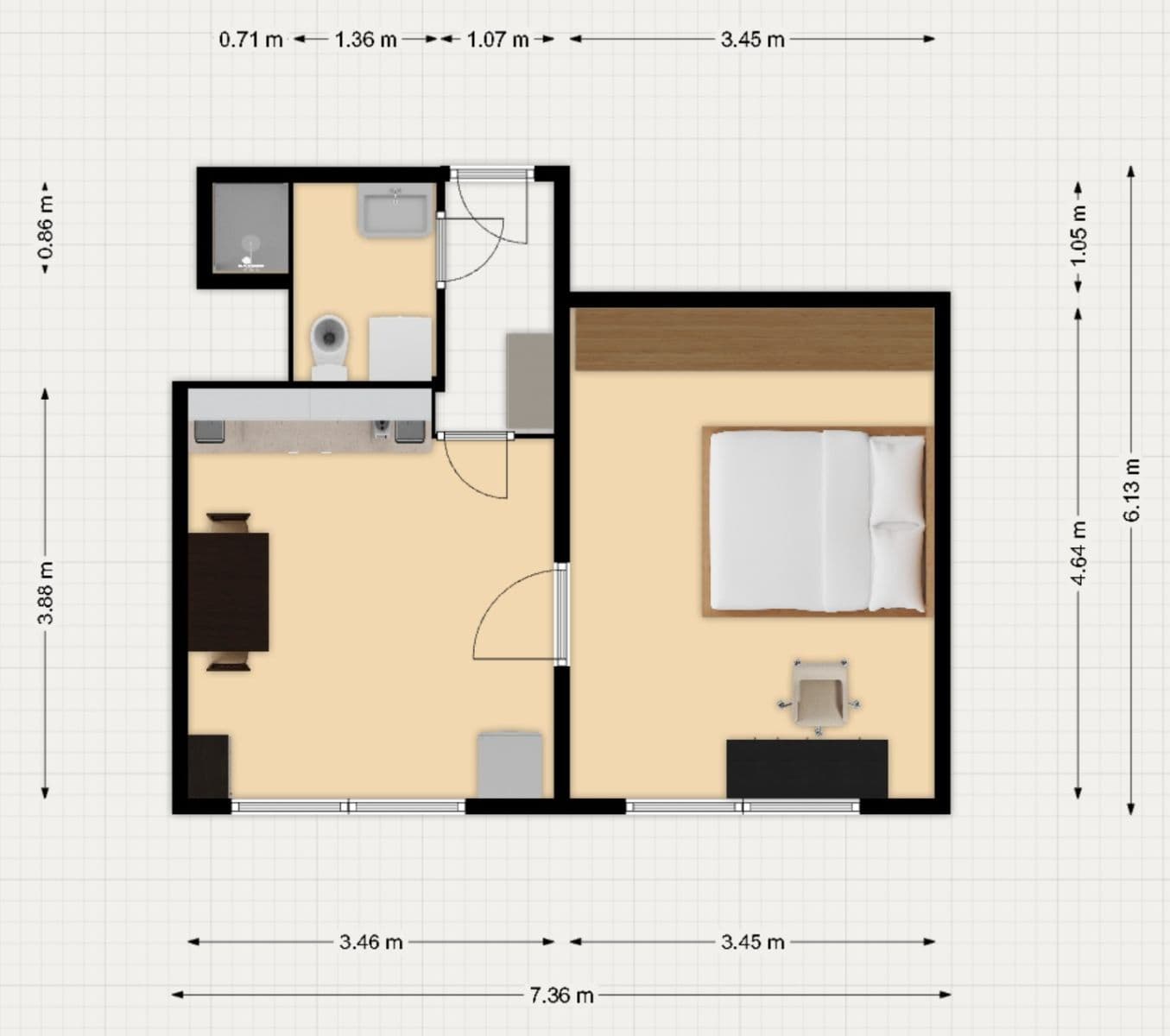 Prenájom bytu 2-izbový 35 m², Zahradní, Bohušovice nad Ohří, Ústecký kraj Prenájom bytu 2-izbový 35 m², Zahradní, Bohušovice nad Ohří, Ústecký kraj