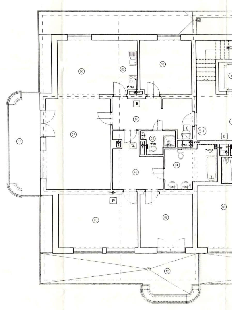 Prenájom bytu 4-izbový 116 m², U Kříže, Praha, Praha Prenájom bytu 4-izbový 116 m², U Kříže, Praha, Praha