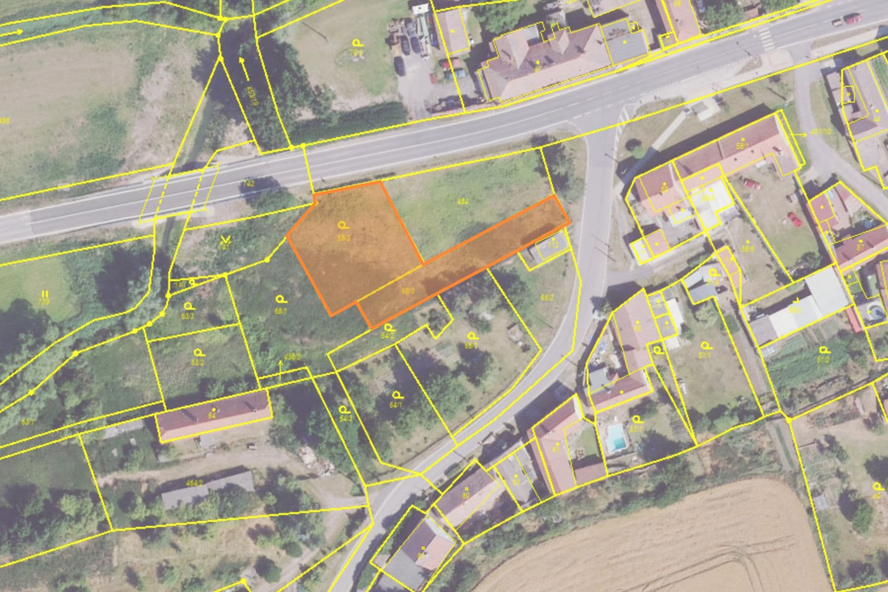 Predaj pozemku 1.161 m², Ješín, Velvary, Středočeský kraj Predaj pozemku 1.161 m², Ješín, Velvary, Středočeský kraj