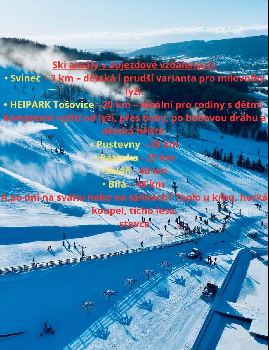 Prenájom rekreačného objektu, Nový Jičín, Moravskoslezský kraj Prenájom rekreačného objektu, Nový Jičín, Moravskoslezský kraj