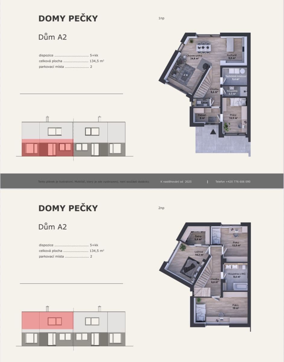 Predaj domu 135 m², pozemek 446 m², Aloise Jiráska, Pečky, Středočeský kraj Predaj domu 135 m², pozemek 446 m², Aloise Jiráska, Pečky, Středočeský kraj
