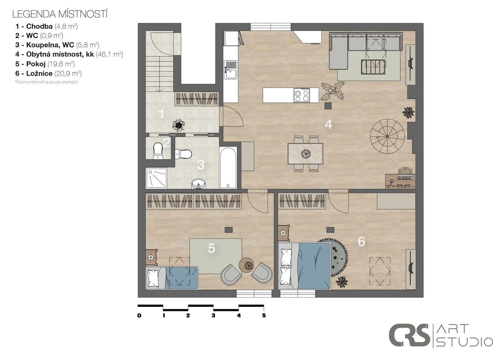 Prenájom bytu 3-izbový 105 m², Čechova, Kralupy nad Vltavou, Středočeský kraj Prenájom bytu 3-izbový 105 m², Čechova, Kralupy nad Vltavou, Středočeský kraj