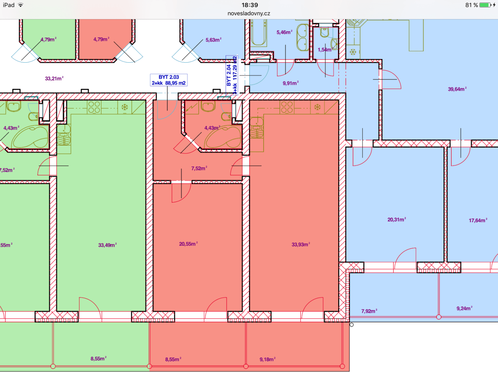 Predaj bytu 2-izbový 71 m², Kotojedská, Kroměříž, Zlínský kraj Predaj bytu 2-izbový 71 m², Kotojedská, Kroměříž, Zlínský kraj