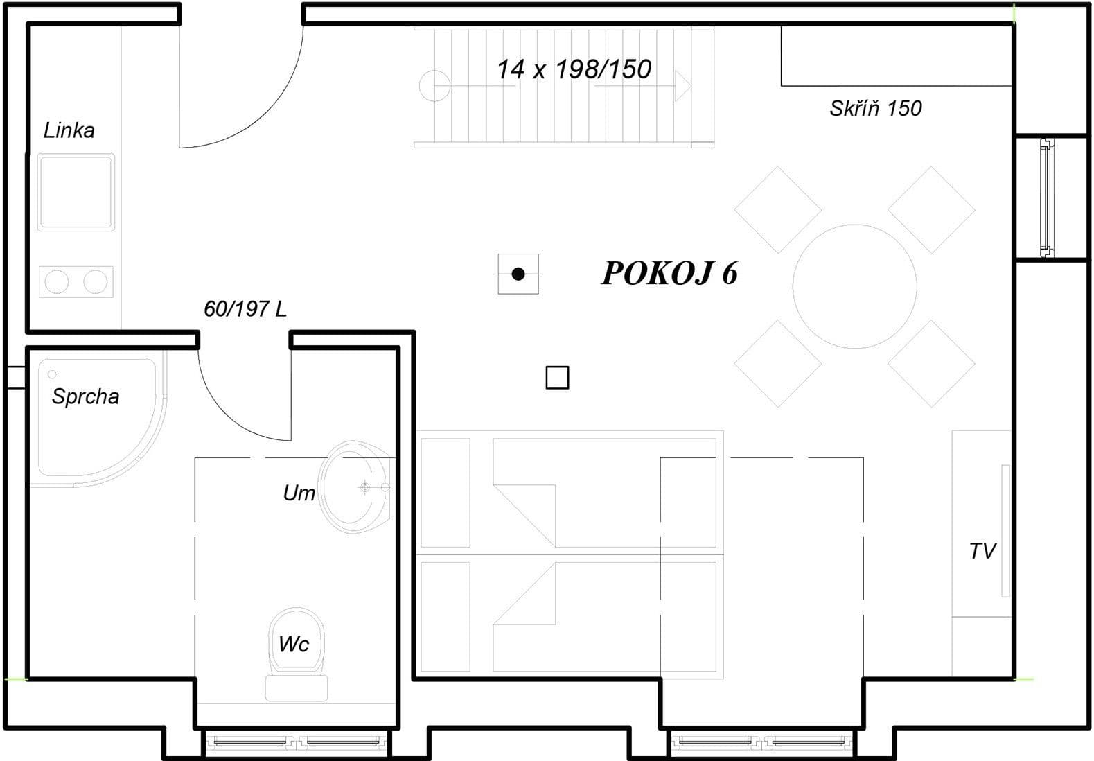 Predaj bytu 2-izbový 38 m², Merklín, Karlovarský kraj Predaj bytu 2-izbový 38 m², Merklín, Karlovarský kraj