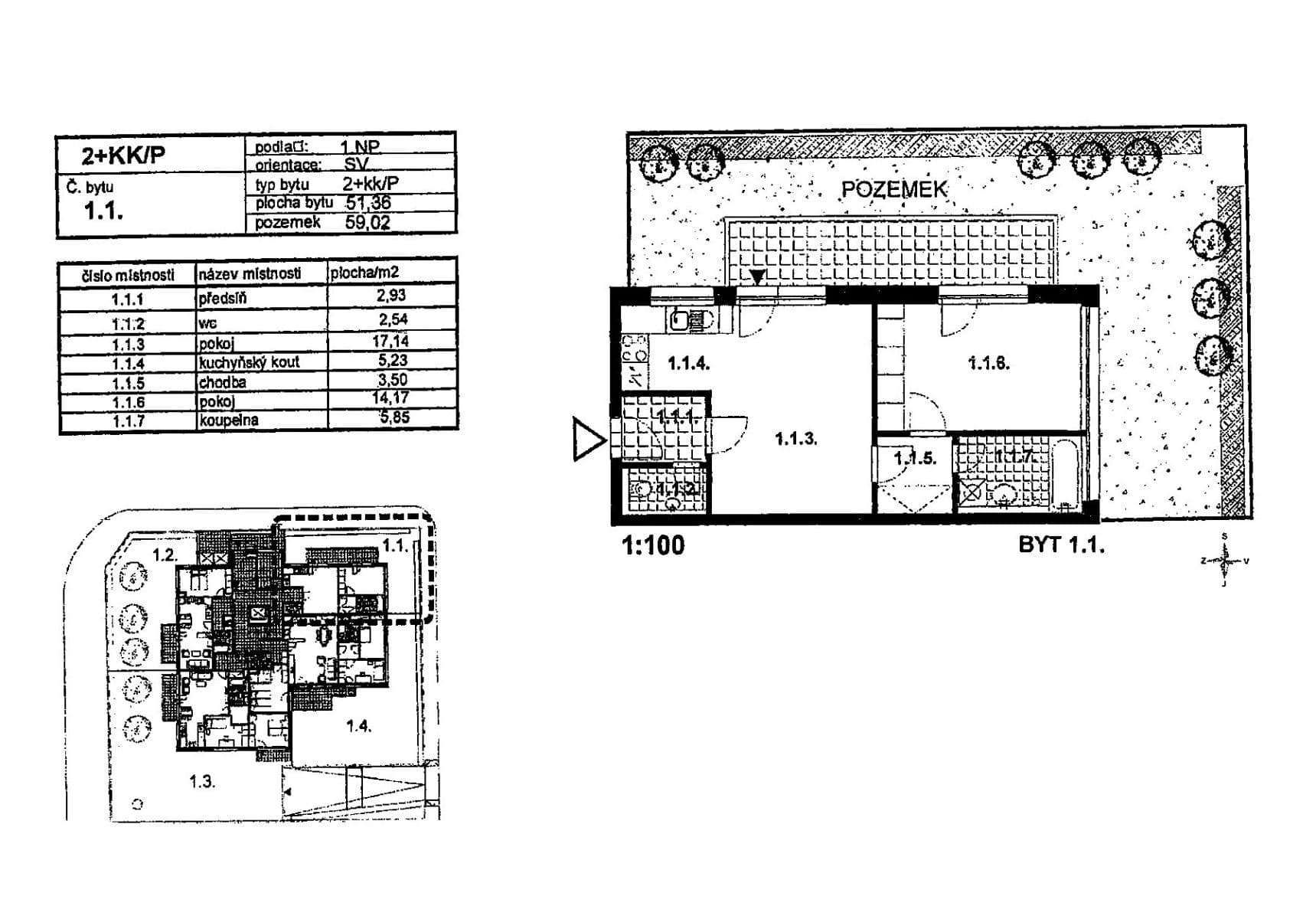 Predaj bytu 2-izbový 52 m², Ulčova, Praha, Praha Predaj bytu 2-izbový 52 m², Ulčova, Praha, Praha