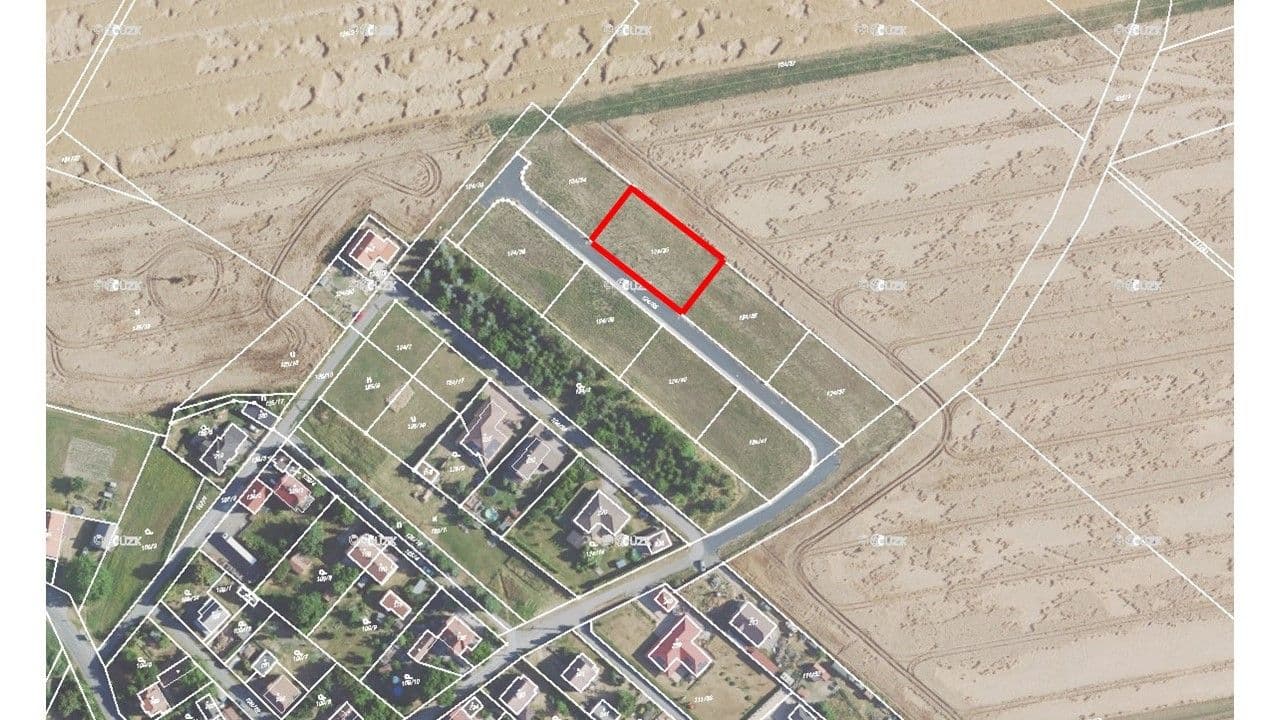 Predaj pozemku 1.160 m², Všetaty, Středočeský kraj Predaj pozemku 1.160 m², Všetaty, Středočeský kraj
