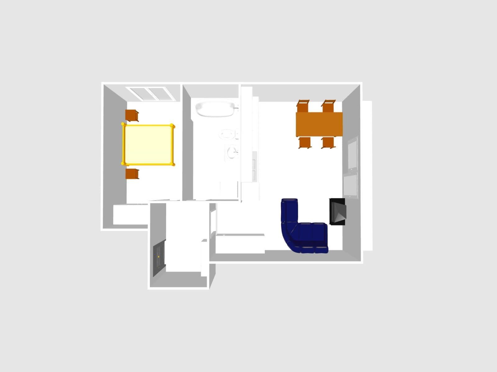 Prenájom bytu 2-izbový 50 m², Novozámecká, Praha, Praha Prenájom bytu 2-izbový 50 m², Novozámecká, Praha, Praha