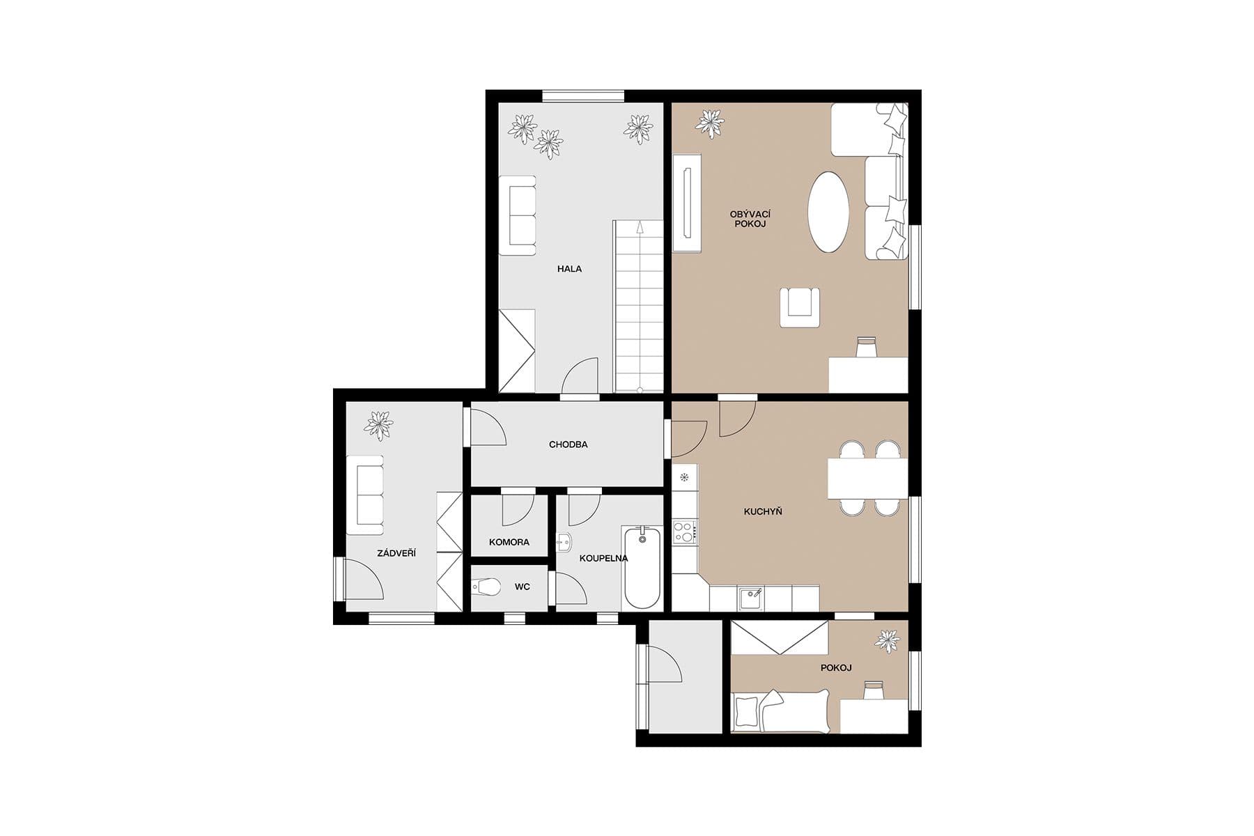 Predaj domu 180 m², pozemek 1.776 m², Drahobudice, Středočeský kraj Predaj domu 180 m², pozemek 1.776 m², Drahobudice, Středočeský kraj