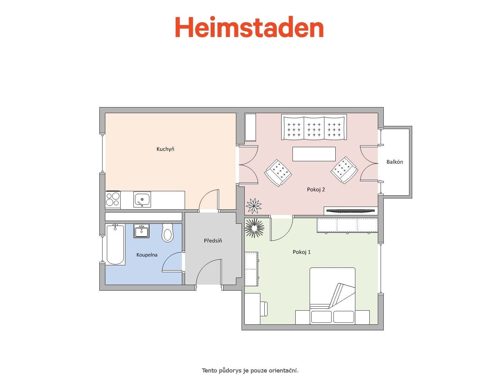 Prenájom bytu 2-izbový 48 m², Osadní, Havířov, Moravskoslezský kraj Prenájom bytu 2-izbový 48 m², Osadní, Havířov, Moravskoslezský kraj