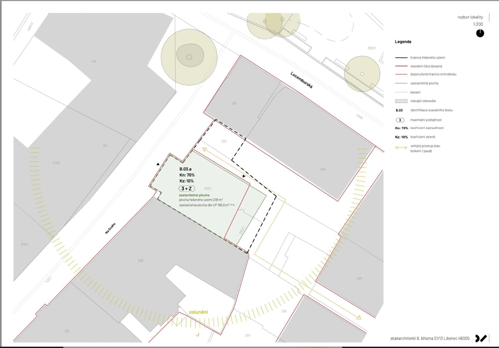 Predaj pozemku 250 m², Liberec, Liberecký kraj Predaj pozemku 250 m², Liberec, Liberecký kraj