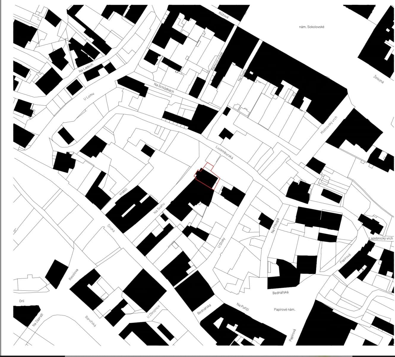 Predaj pozemku 250 m², Liberec, Liberecký kraj Predaj pozemku 250 m², Liberec, Liberecký kraj